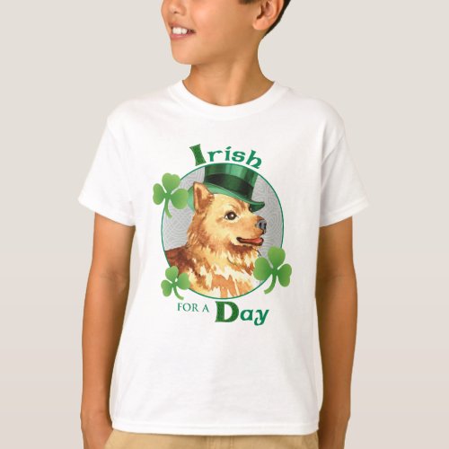 St Patricks Day Finnish Spitz T_Shirt