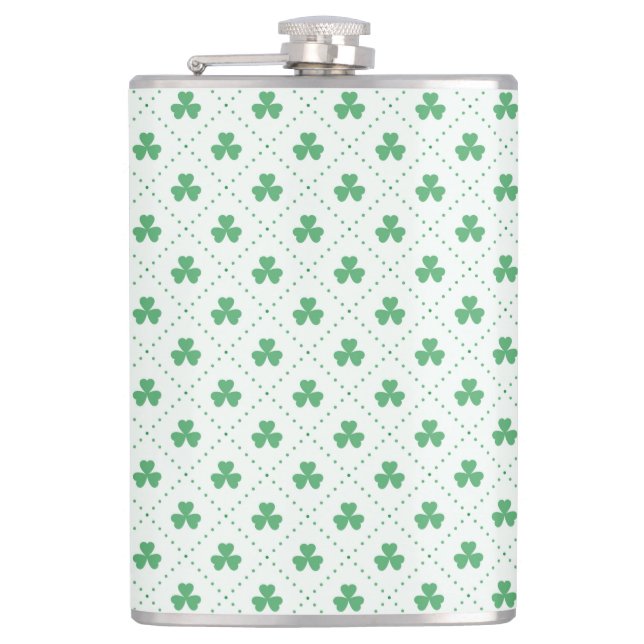 St. Patrick's Day Flask (Front)