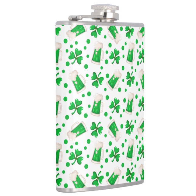 St. Patrick's Day Flask (Right)