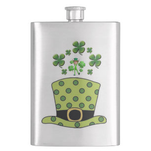 St. Patrick's Day Flask