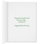 St.Patrick's Day for Dad (Inside (Right))