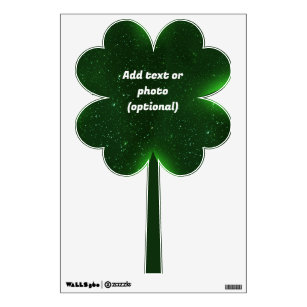 St. Patrick's Day Four Leaf Clover Wall Decal