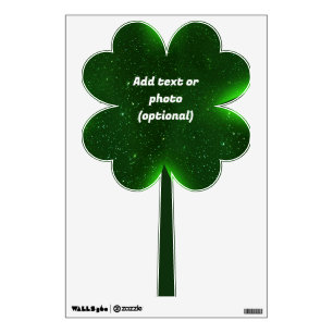 St. Patrick's Day Four Leaf Clover Wall Decal