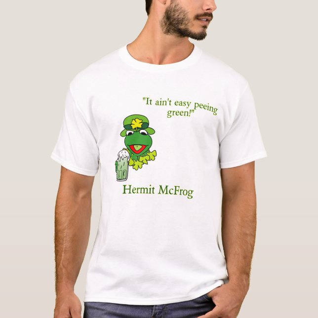 St. Patricks Day Frog funny shirt (Front)
