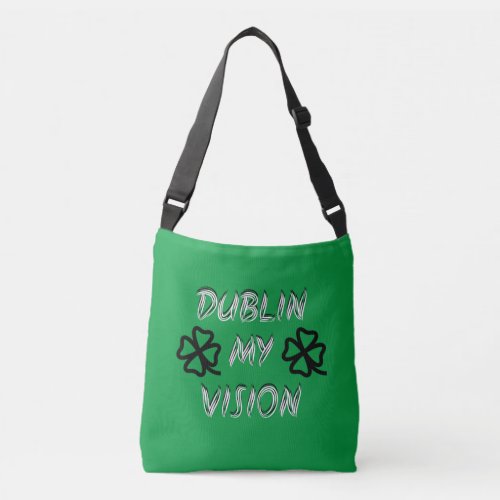 St Patricks Day Funny Humor Green Crossbody Bag
