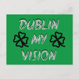St. Patrick's Day Funny Humor Green Postcard