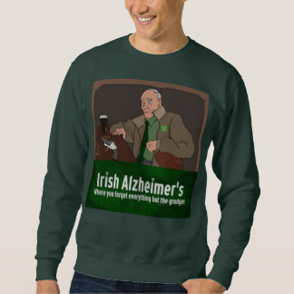 St Patrick's Day Funny Irish Gangster Sweatshirt