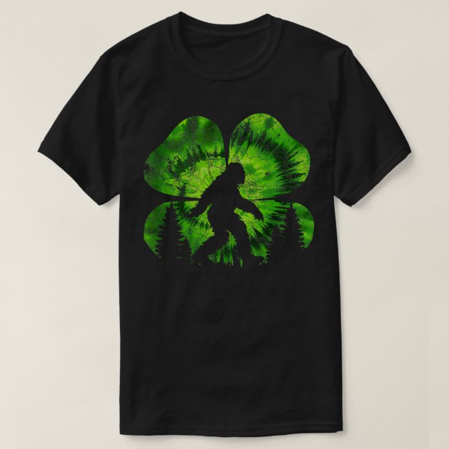 St Patricks Day Funny Shamrock Irish Men  T-Shirt (Design Front)