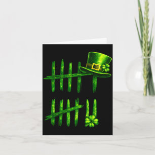 St patrick's day funny six seven meme 67 6 7 boys  card
