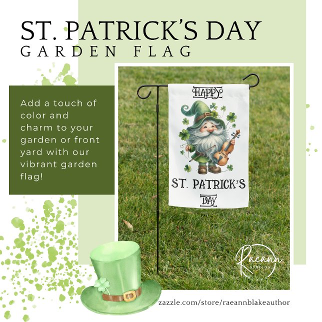 St. Patrick's Day Garden Flag (Creator Uploaded)