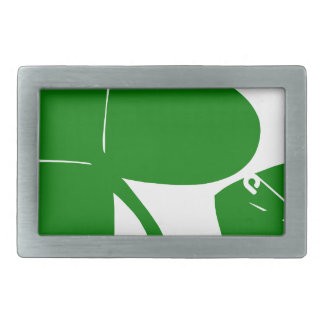 St Patrick's Day - Get Lucky 3 + 1 leaves = 4 Belt Buckle