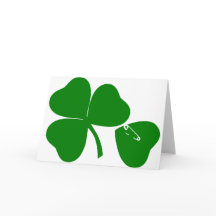 St Patrick's Day - Get Lucky 3 + 1 leaves = 4 H