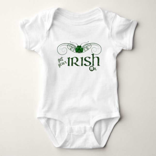 St. Patrick's Day - "Get Your Irish On" Shirt (Front)