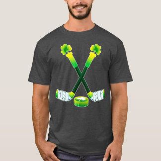 St Patricks Day Gifts for Men Women Hockey T-Shirt