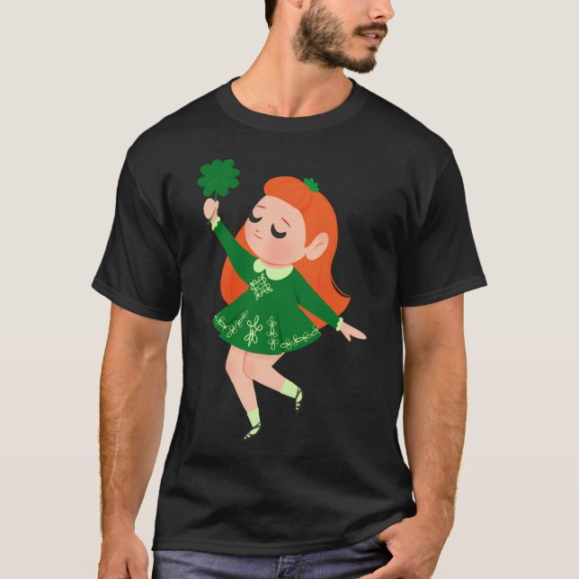 St Patrick'S Day Girl T-Shirt (Front)