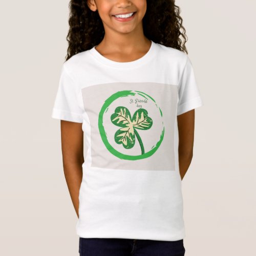 St Patricks Day girl t_shirt 