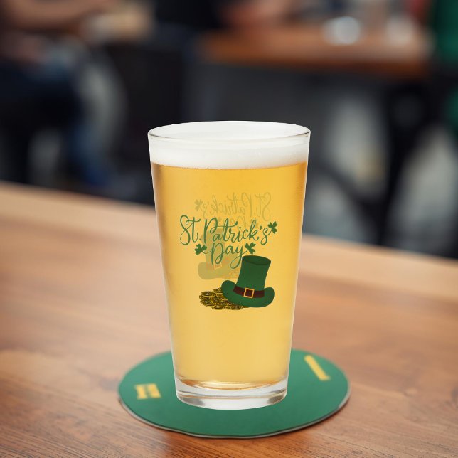 St. Patrick's Day Glass Cup (Creator Uploaded)