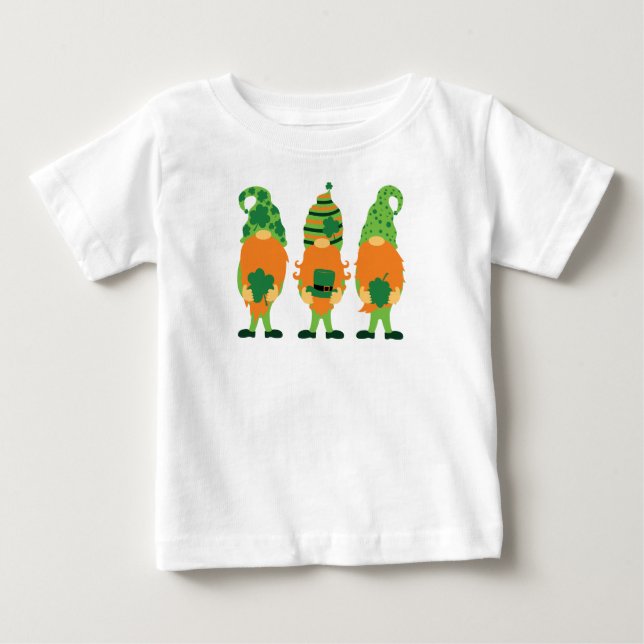 St. Patrick's Day Gnomes-59065 Baby T-Shirt (Front)