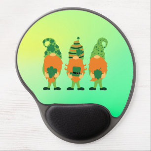 St. Patrick's Day Gnomes-59065 Gel Mouse Pad