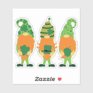 St. Patrick's Day Gnomes-59065 Sticker