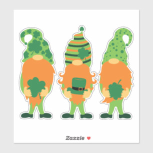St. Patrick's Day Gnomes-59065 Sticker