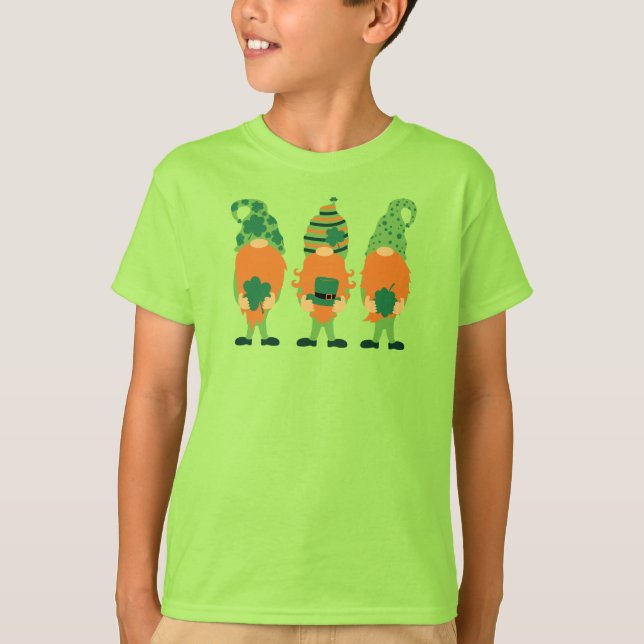 St. Patrick's Day Gnomes-59065 T-Shirt (Front)