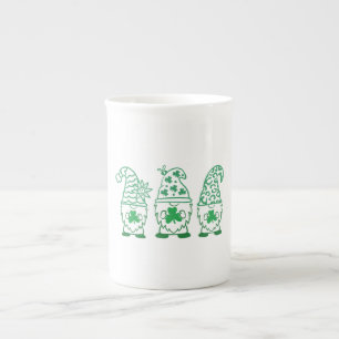 St. Patrick's Day Gnomes-67845 Bone China Mug