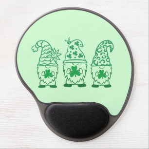 St. Patrick's Day Gnomes-67845 Gel Mouse Pad