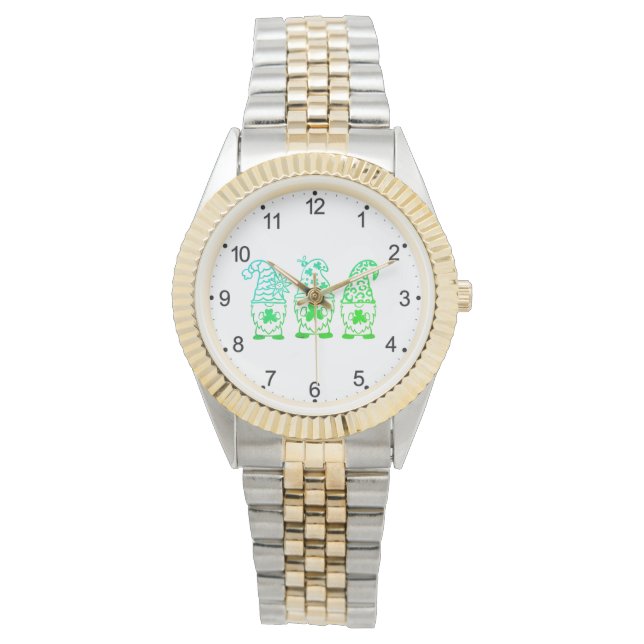 St. Patrick's Day Gnomes-67845 Watch (Front)