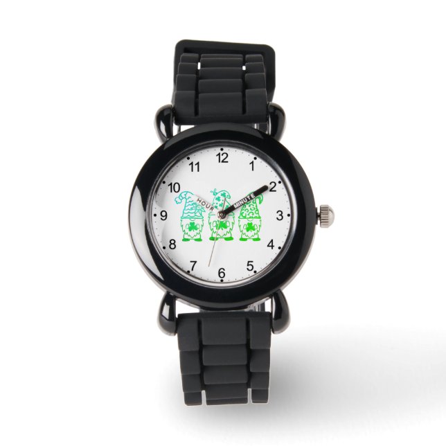 St. Patrick's Day Gnomes-67845 Watch (Front)