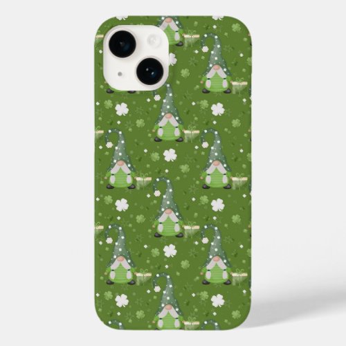 St patricks day Gnomes digital Case_Mate iPhone 14 Case