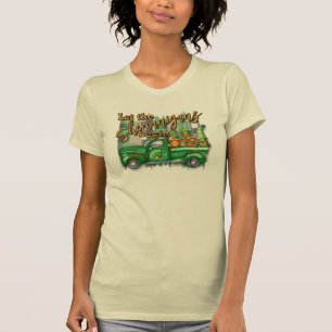 St. Patrick's Day Gnomes In Truck Shenanigans T-Shirt