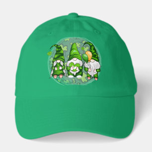 St. Patrick's Day Gnomes Shamrock Gnomes-54989 Hat