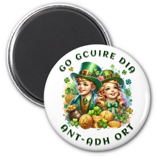 St Patricks Day  Go gcuire Dia an t_dh ort Magnet