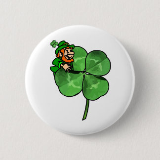 St. Patrick's Day - Go Irish! Pinback Button