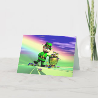 St. Patrick's Day Gold Fever Card