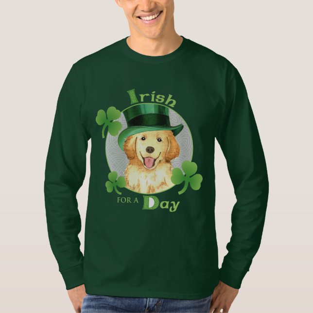 St. Patrick's Day Golden T-Shirt (Front)