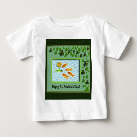 St. Patrick's Day, Goldfish Humor Baby T-Shirt