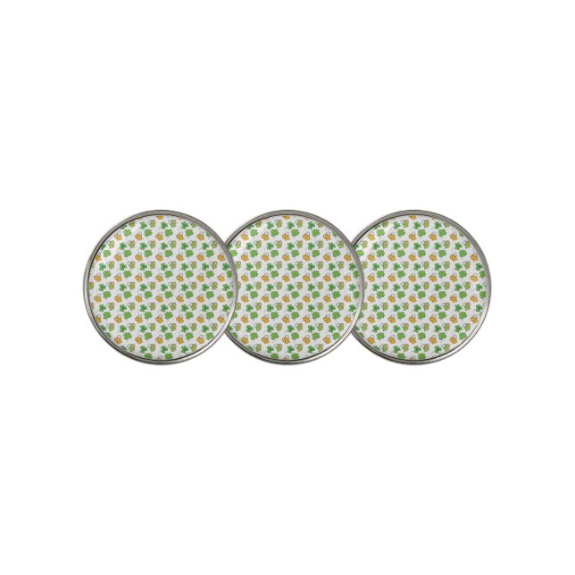 St. Patrick's Day Golf Ball Markers (3 Up)