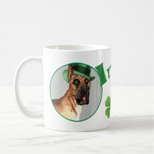 St. Patrick's Day Great Dane Coffee Mug