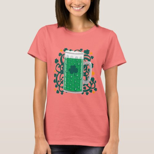 St Patricks Day Green Beer T_Shirt