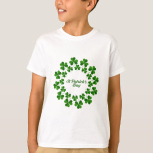 St.Patrick's Day Green Clover   T-Shirt
