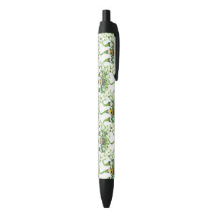 St Patricks Day Green Clovers Old Leprechaun Pen