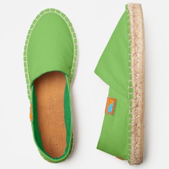 St Patricks Day Green Espadrilles by YLGraphics at Zazzle