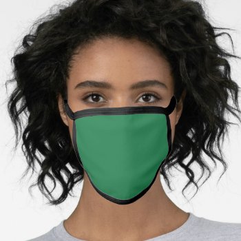 St Patricks Day Green Face Mask by YLGraphics at Zazzle