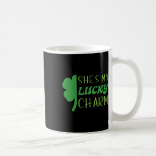 St. Patricks Day Green Irish She Is My Lucky Charm Coffee Mug