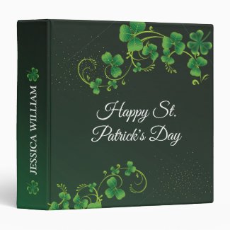 St. Patrick's Day Green Shamrock Vine Irish Party 