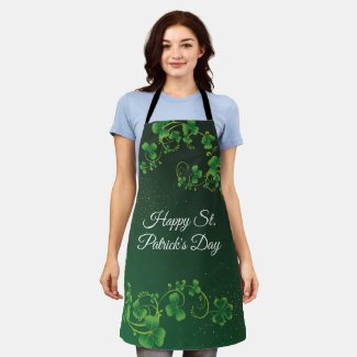 St. Patrick's Day Green Shamrock Vine Irish Party 