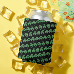 St. Patrick's Day Green Shamrock Vine Irish Party  Can Cooler