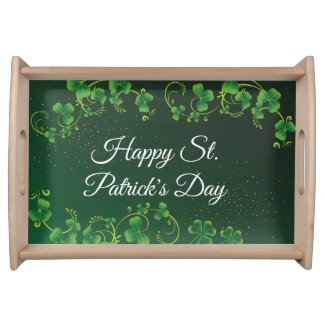 St. Patrick's Day Green Shamrock Vine Irish Party 